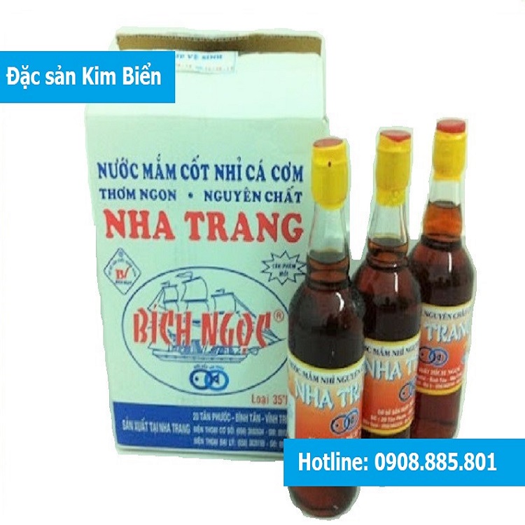 Nước mắm cá cơm cốt nhĩ Bích Ngọc 35 đạm